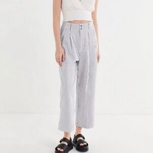 Urban Outfitters Striped Black and White Pants